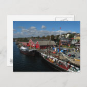 Carte Postale Musée des Pêches de l'Atlantique, Vue aérienne (Devant / Derrière)