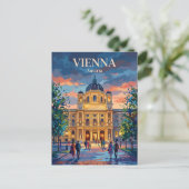 Carte Postale Musée d'Histoire de l'Art Autriche (Debout devant)