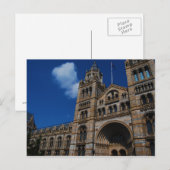 Carte Postale Musée d'histoire naturelle (Devant / Derrière)