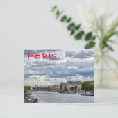 Carte Postale Musée d'Orsay et Seine - Paris, France (Debout devant)