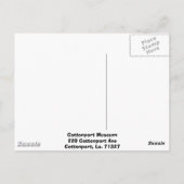 Carte Postale Musée du Cottonport (Dos)