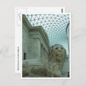 Carte Postale musée du lion britannique (Devant / Derrière)