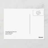 Carte Postale Musée du Louvre (Dos)