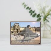 Carte Postale Musée du Louvre (Debout devant)