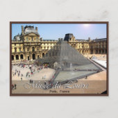 Carte Postale Musée du Louvre (Devant)