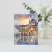 Carte Postale Musée du Louvre Paris Art (Debout devant)