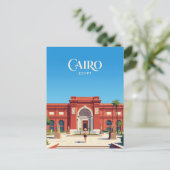 Carte Postale Musée égyptien du Caire (Debout devant)