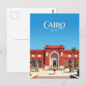 Carte Postale Musée égyptien du Caire (Devant / Derrière)