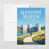 Carte Postale Musée Glenstone États-Unis (Devant / Derrière)