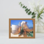 Carte Postale Musée Guggenheim Bilbao (Debout devant)