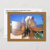 Carte Postale Musée Guggenheim Bilbao (Devant / Derrière)