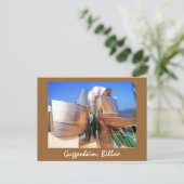 Carte Postale Musée Guggenheim / Bilbao, Espagne (Debout devant)