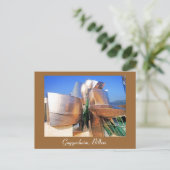 Carte Postale Musée Guggenheim / Bilbao, Espagne (Debout devant)