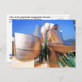 Carte Postale Musée Guggenheim / Bilbao, Espagne (Devant / Derrière)