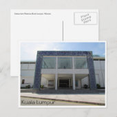 Carte Postale musée islamique malaisie (Devant / Derrière)