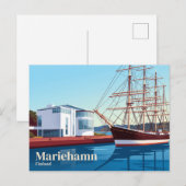 Carte Postale Musée maritime d'Åland Finlande (Devant / Derrière)