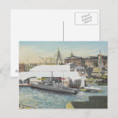 Carte Postale Musée maritime de Sydney de l'Hotel Balcony. 1998 (Devant / Derrière)