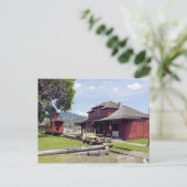 Carte Postale Musée Mile 0 (Debout devant)