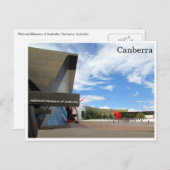 Carte Postale musée national australie (Devant / Derrière)