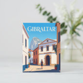 Carte Postale Musée national de Gibraltar Gibraltar (Debout devant)
