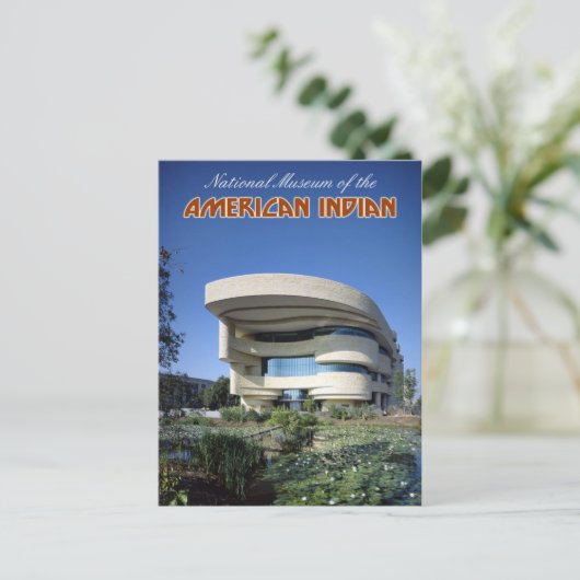 Carte Postale Musée national de l'amérindienne (Debout devant)