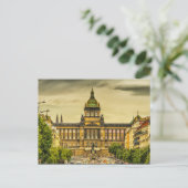 Carte Postale Musée national de Prague (Debout devant)