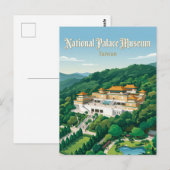 Carte Postale Musée national du palais de Taiwan (Devant / Derrière)