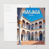 Carte Postale Musée Picasso Espagne (Devant / Derrière)