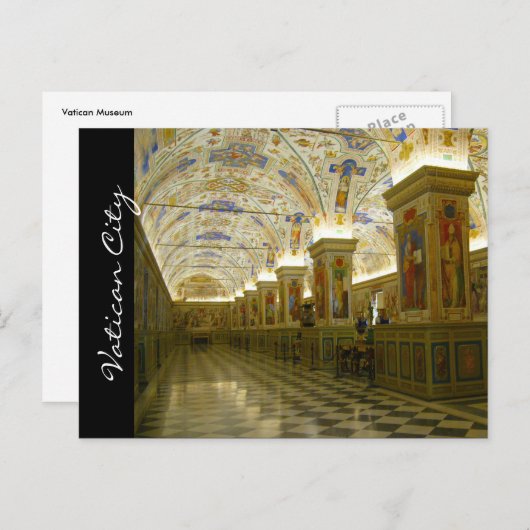 Carte Postale musée vatican luxe (Devant / Derrière)