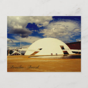 Carte Postale Museu Nacional Honestino Guimarães, Brésil.