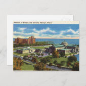 Carte Postale Museum of Science and Industry, Chicago, Illinois (Devant / Derrière)