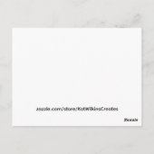 Carte Postale mushroom town (Dos)