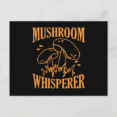 Carte Postale Mushroom Whisperer Mycologue Morels Chasse Amoureu (Devant)
