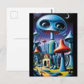 Carte Postale Mushroomery Walking Tour Ken Gage Imaginaire (Devant / Derrière)