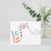 Carte Postale Music art (Debout devant)