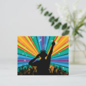 Carte postale Music DJ (Debout devant)