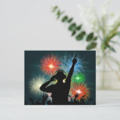 Carte postale Music DJ (Debout devant)