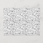 Carte Postale Music, notes musicales (Devant)