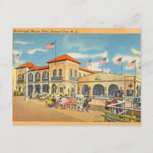 Carte Postale Music Pier, Ocean City, New Jersey