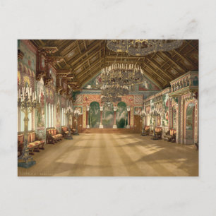 Carte Postale Music Room Neuschwanstein Castle Allemagne