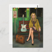 Carte Postale Music Traveller 2 (Devant / Derrière)