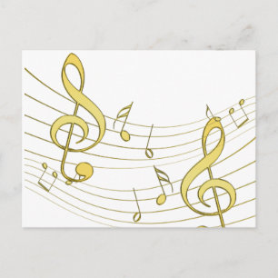 Carte Postale Musical