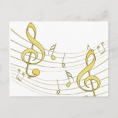 Carte Postale Musical (Devant)