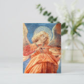 Carte Postale Musical angel playing the violin fresco (Debout devant)
