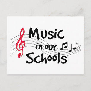 Carte postale musicale