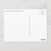 Carte Postale Musicien Angel Lecture par Rosso Fiorentino (Dos)