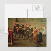 Carte Postale Musiciens (Devant / Derrière)