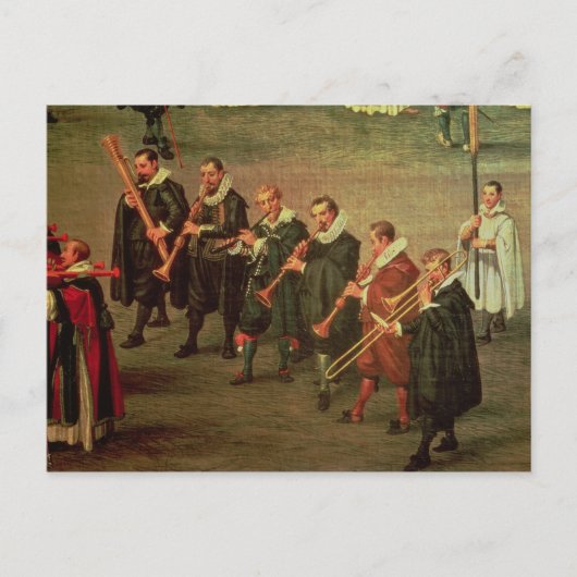 Carte Postale Musiciens (Devant)