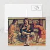 Carte Postale Musiciens à trois anges (Devant / Derrière)