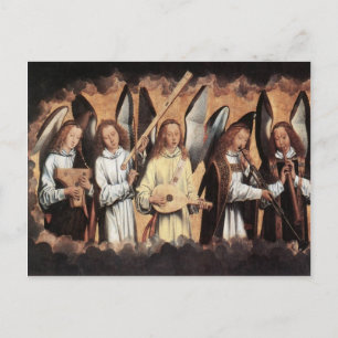 Carte Postale Musiciens Angel